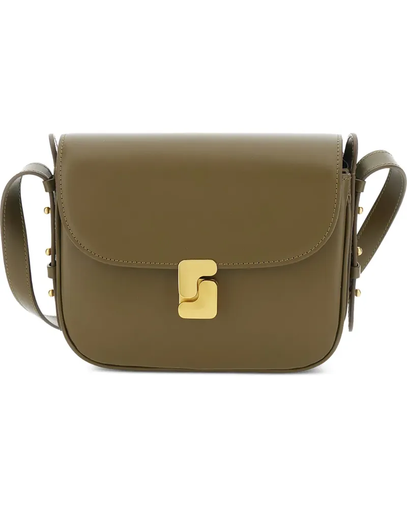 Soeur Mini Bellissima Schultertasche mit Schnalle - Grün Grün