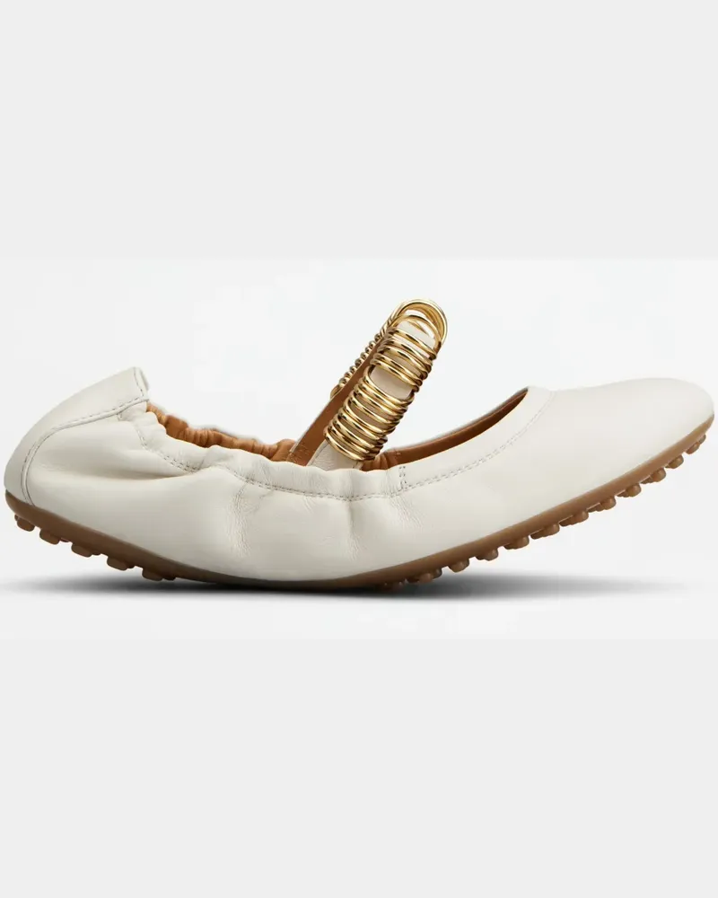 TOD'S Dee Ballerinas - Nude Nude