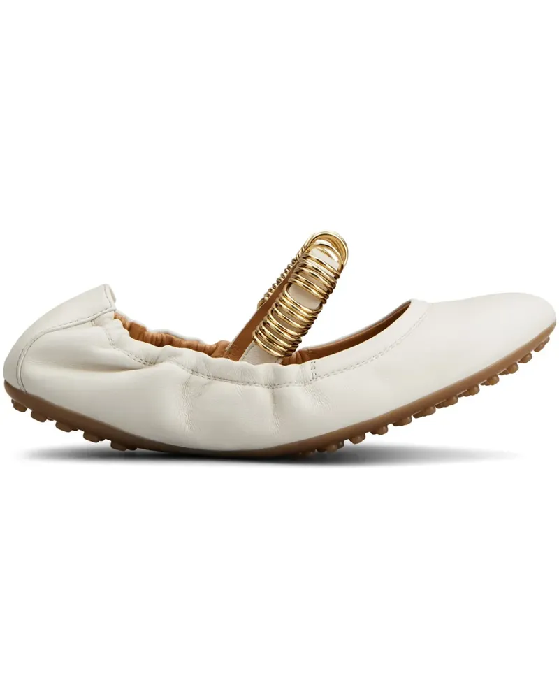 TOD'S Dee Ballerinas - Nude Nude