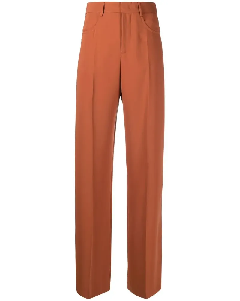 Blanca Hose mit geradem Bein - Orange Orange