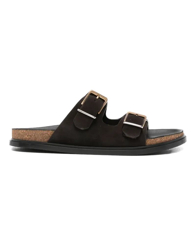 The Row buckle-fastening sandals - Braun Braun