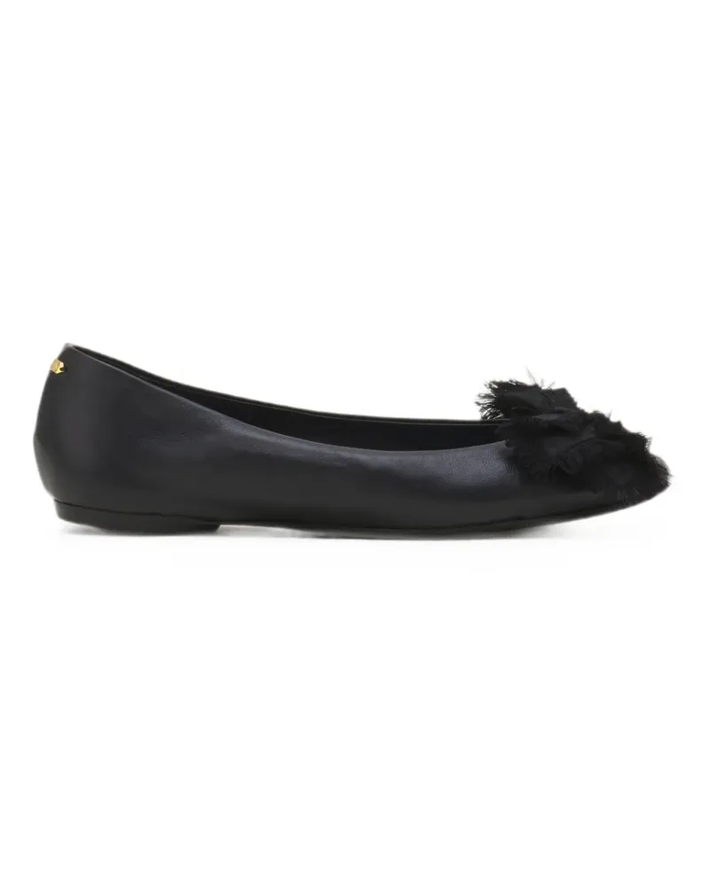 Lanvin The Bow Ballerinas - Schwarz Schwarz