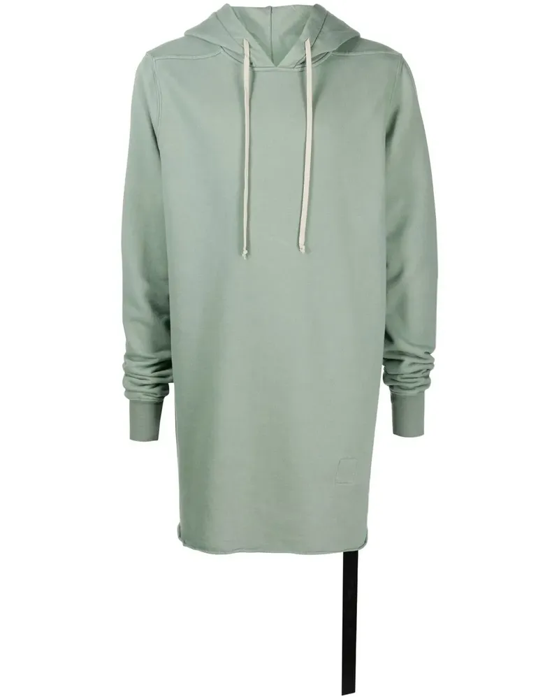 DRKSHDW by Rick Owens Hoodie mit gerippten Bündchen - Grün Grün