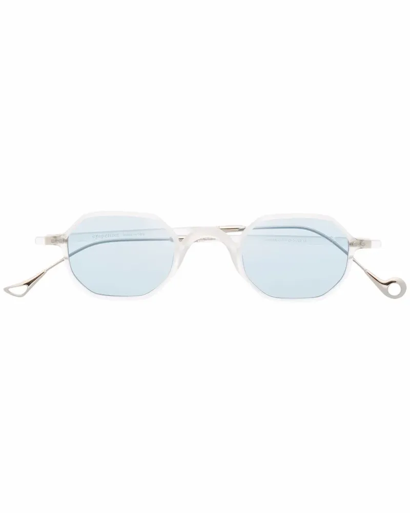 Eyepetizer Sonnenbrille mit geometrischem Gestell - Blau Blau