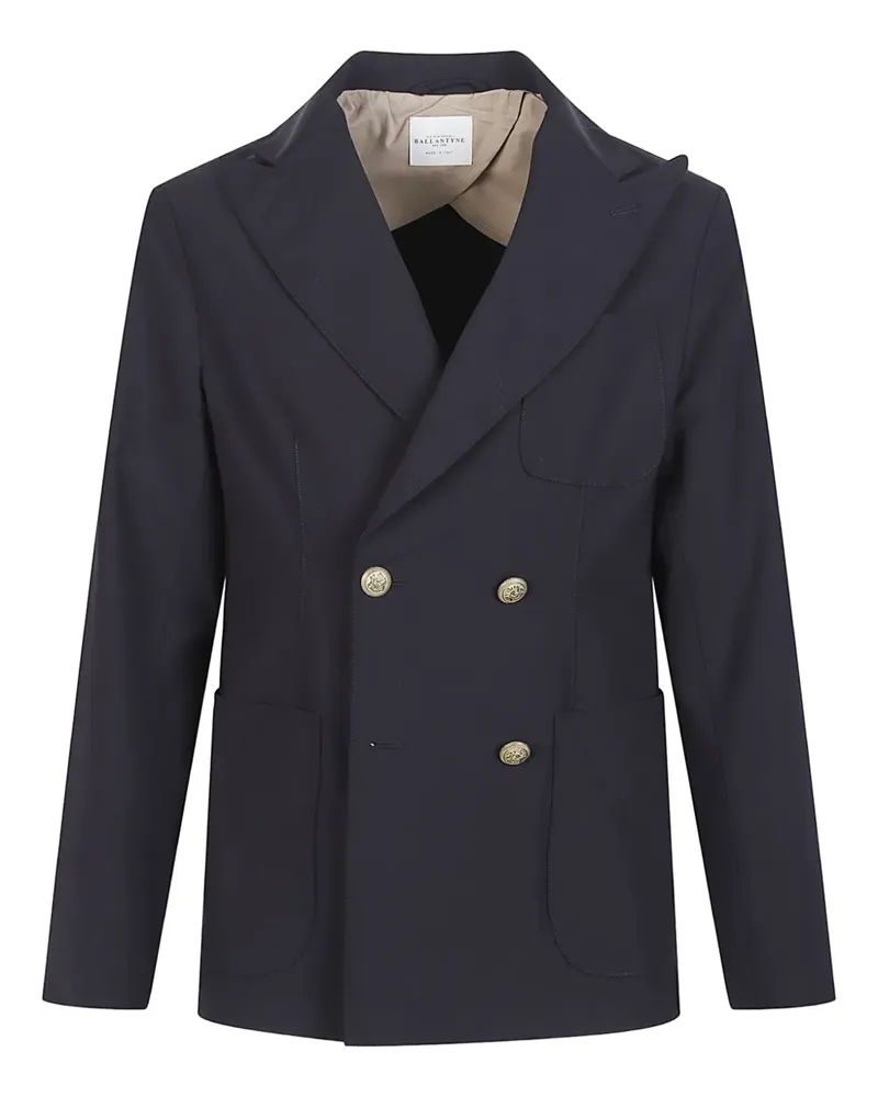 Ballantyne double-breasted blazer - Blau Blau