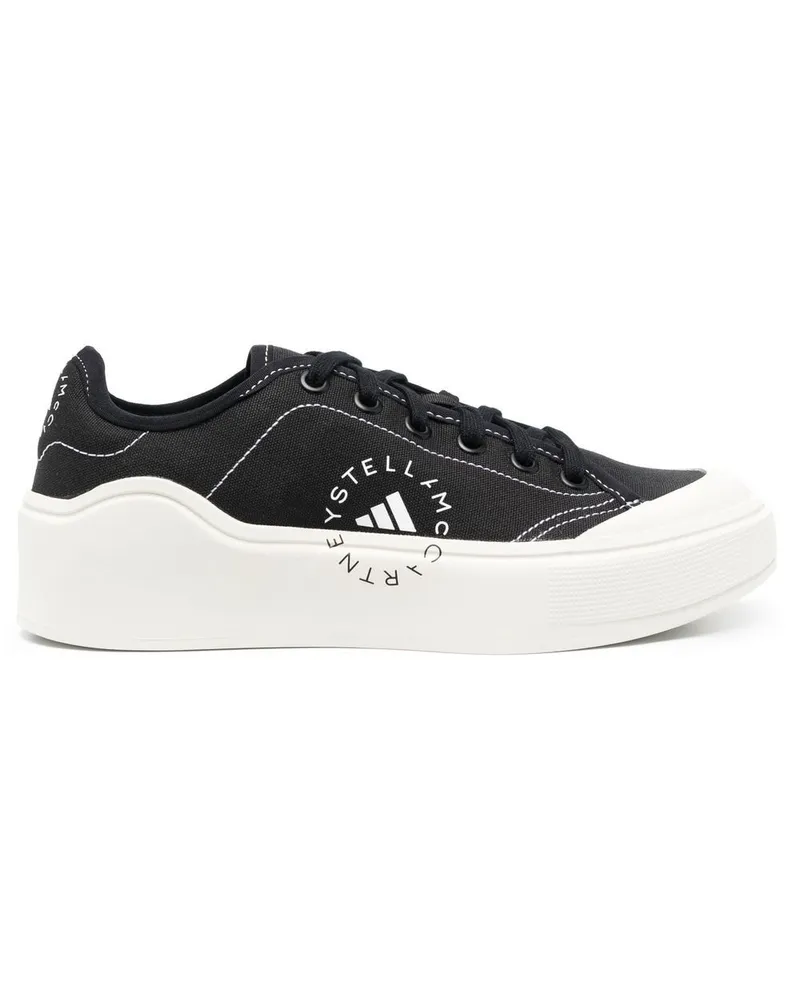 adidas Sneakers mit Schnürung - Schwarz Schwarz