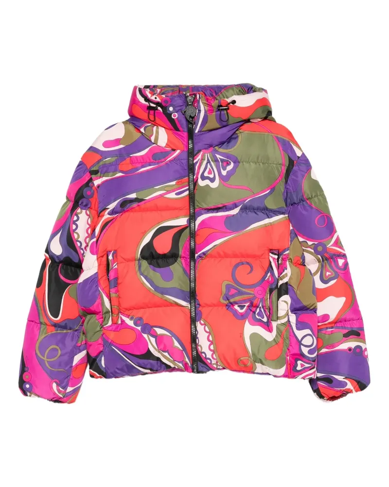 Emilio Pucci Steppjacke mit Print - Violett Violett