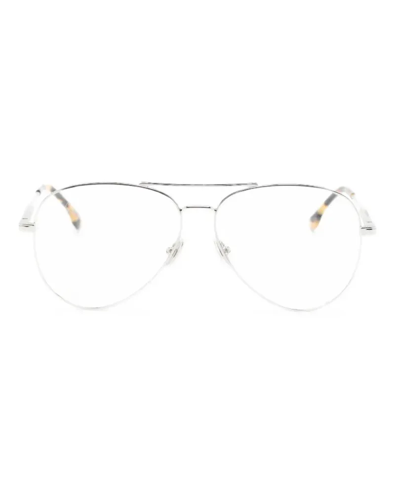 Victoria Beckham Klassische Pilotenbrille - Silber Silber