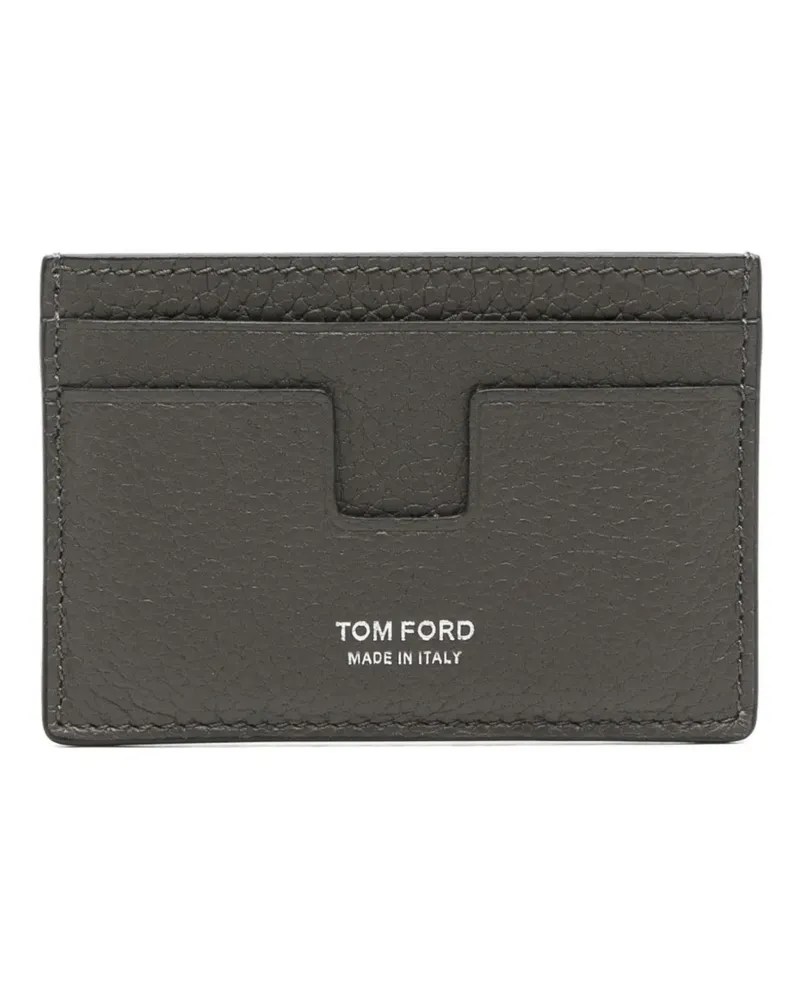 Tom Ford leather wallet - Grau Grau