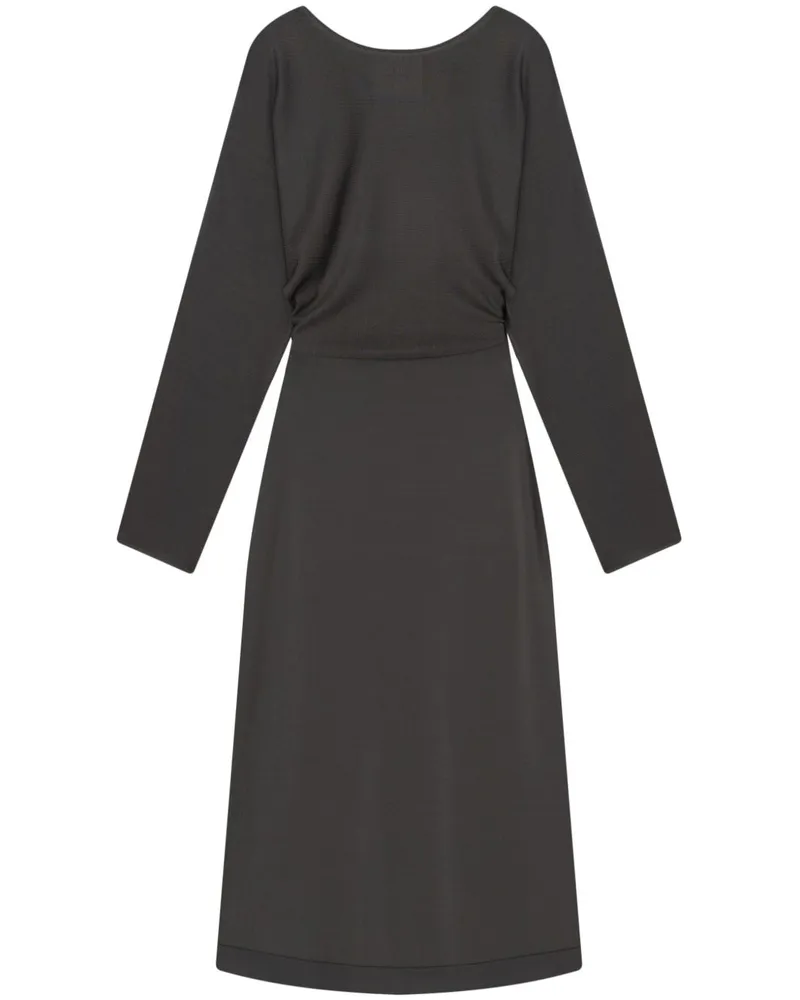 AERON Louise Midikleid - Grau Grau