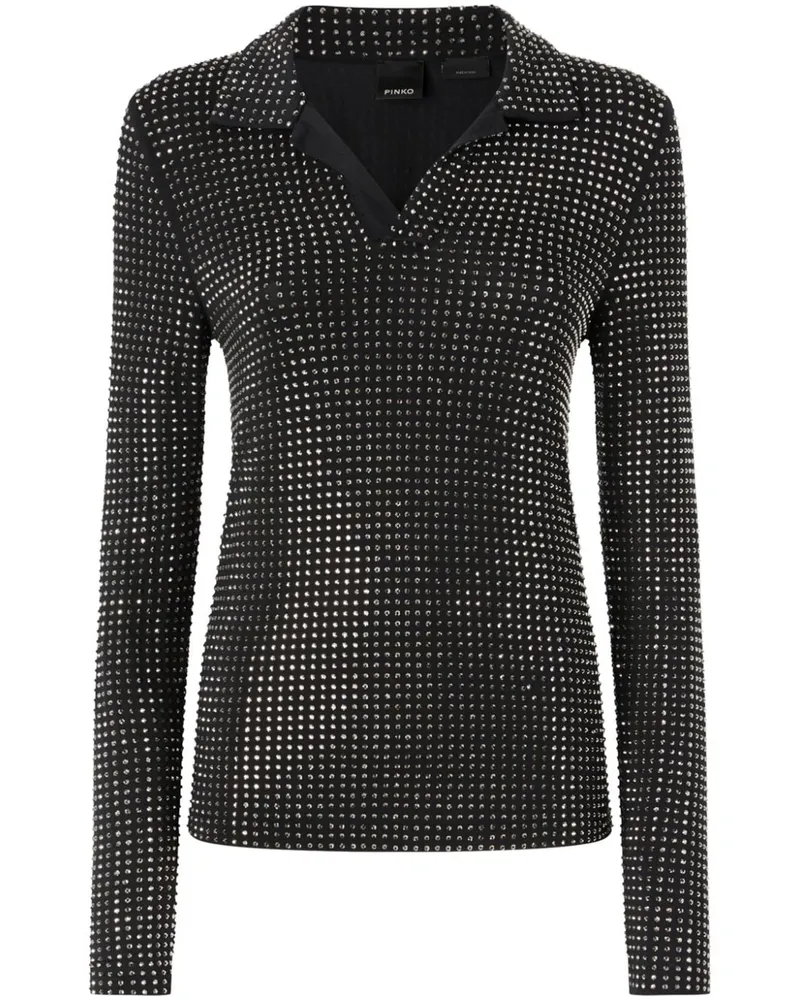 Pinko Kooser Poloshirt - Schwarz Schwarz