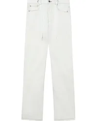 A.P.C. Halbhohe Sureau Straight-Leg-Jeans Nude