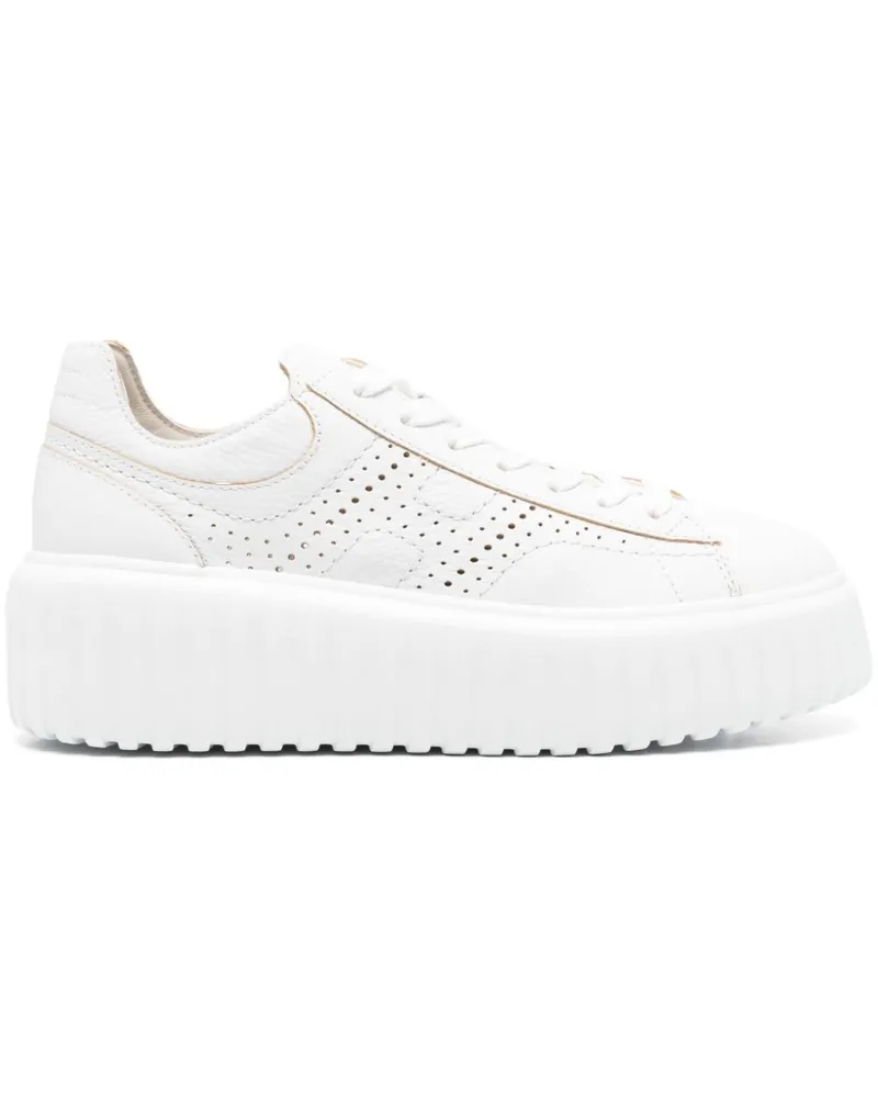 Hogan H-Stripes Sneakers - Weiß Weiß