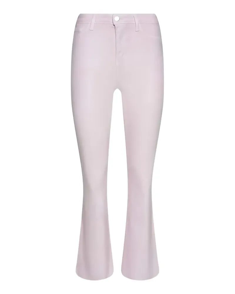 L'Agence Kendra cropped flare jeans - Rosa Rosa