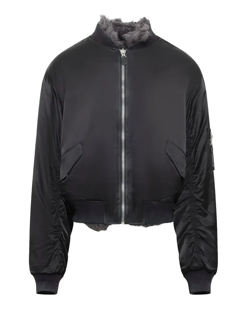 Doublet zip-up bomber jacket - Schwarz Schwarz