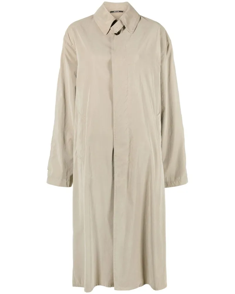 Maison Margiela Einreihiger Peached Mantel - Nude Nude