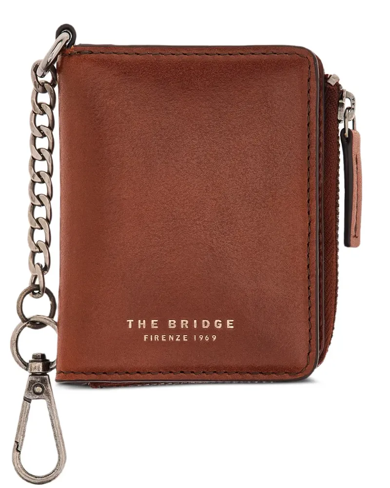 The Bridge chain-link leather wallet - Braun Braun
