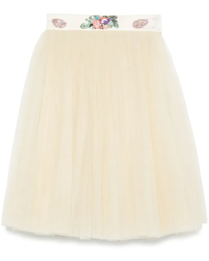 BODE Sunset Lily Midirock - Nude Nude