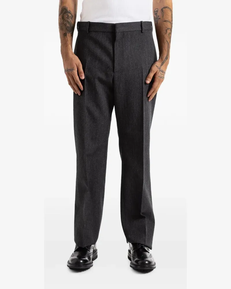 Balenciaga Klassische Hose mit Bügelfalten - Grau Grau