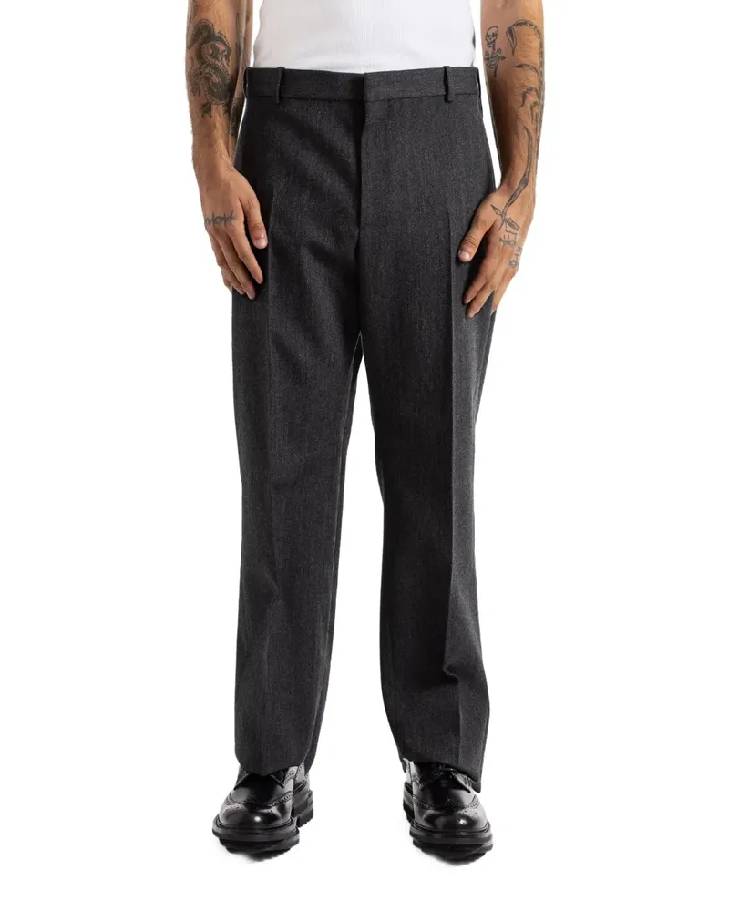 Balenciaga Klassische Hose mit Bügelfalten - Grau Grau