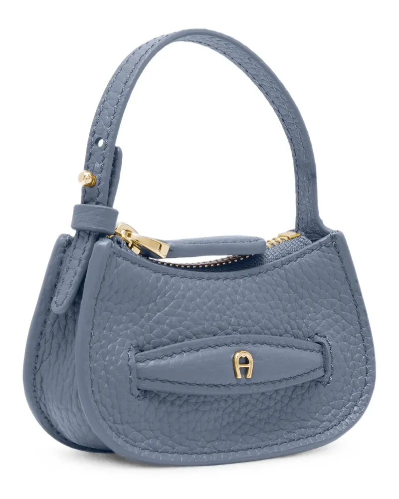 Aigner Mini Cavallo Taschenanhänger - Blau Blau