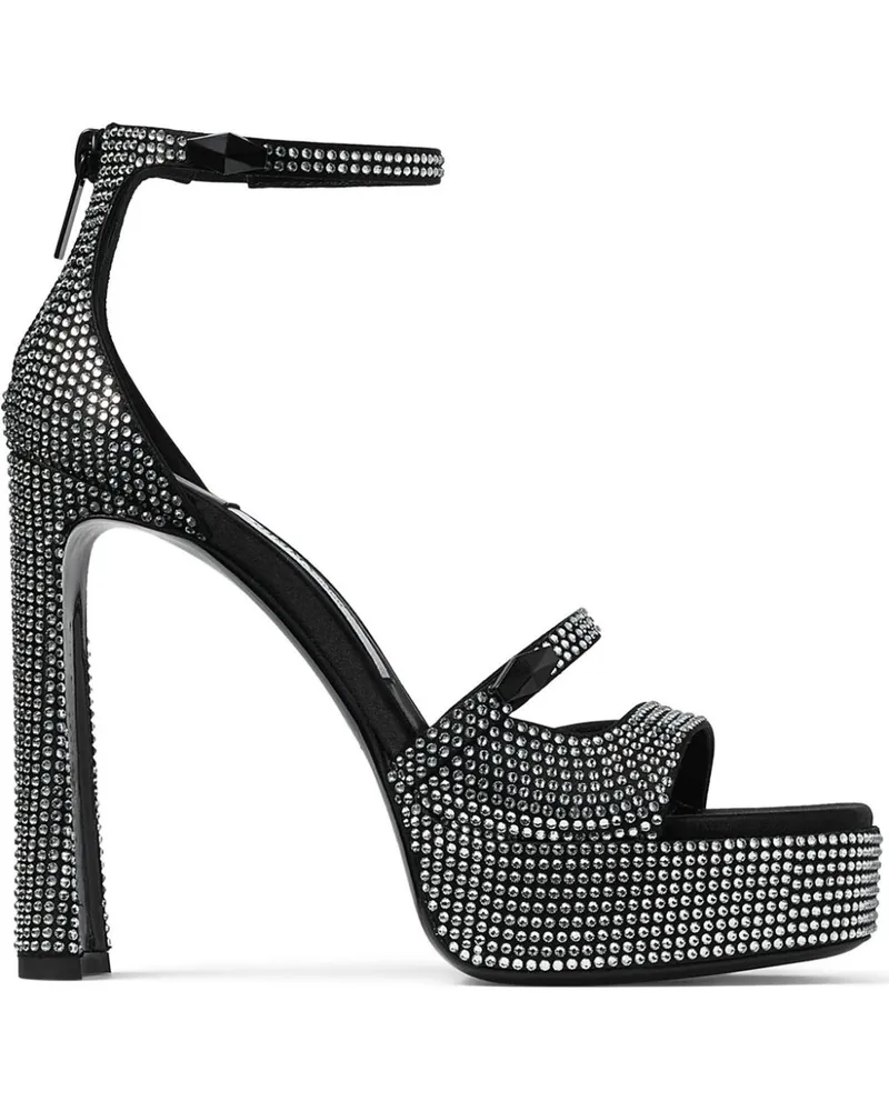 Jimmy Choo Claressa Sandalen 125mm - Schwarz Schwarz