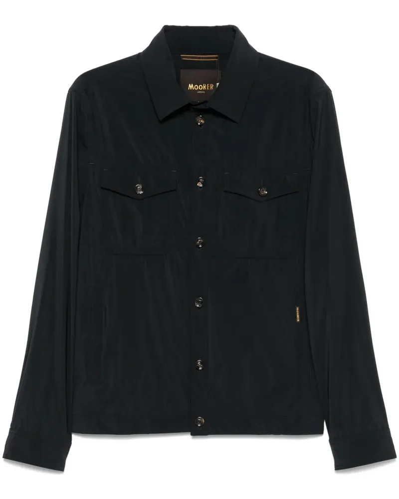 MOORER Ade Jacke - Blau Blau