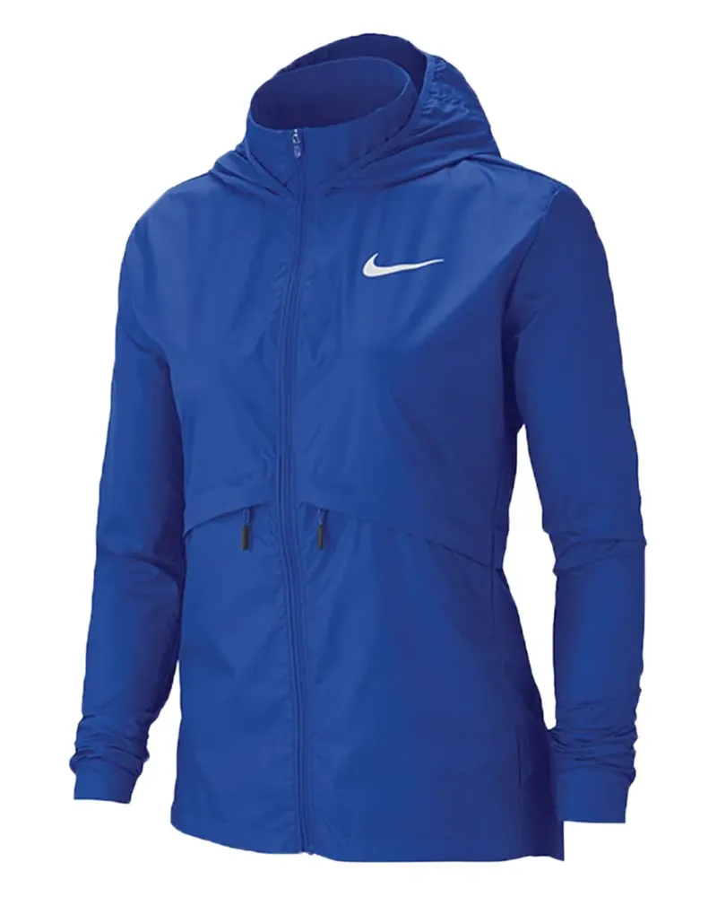 Nike Stadium Packable Running Rain Blue Parka - Blau Blau