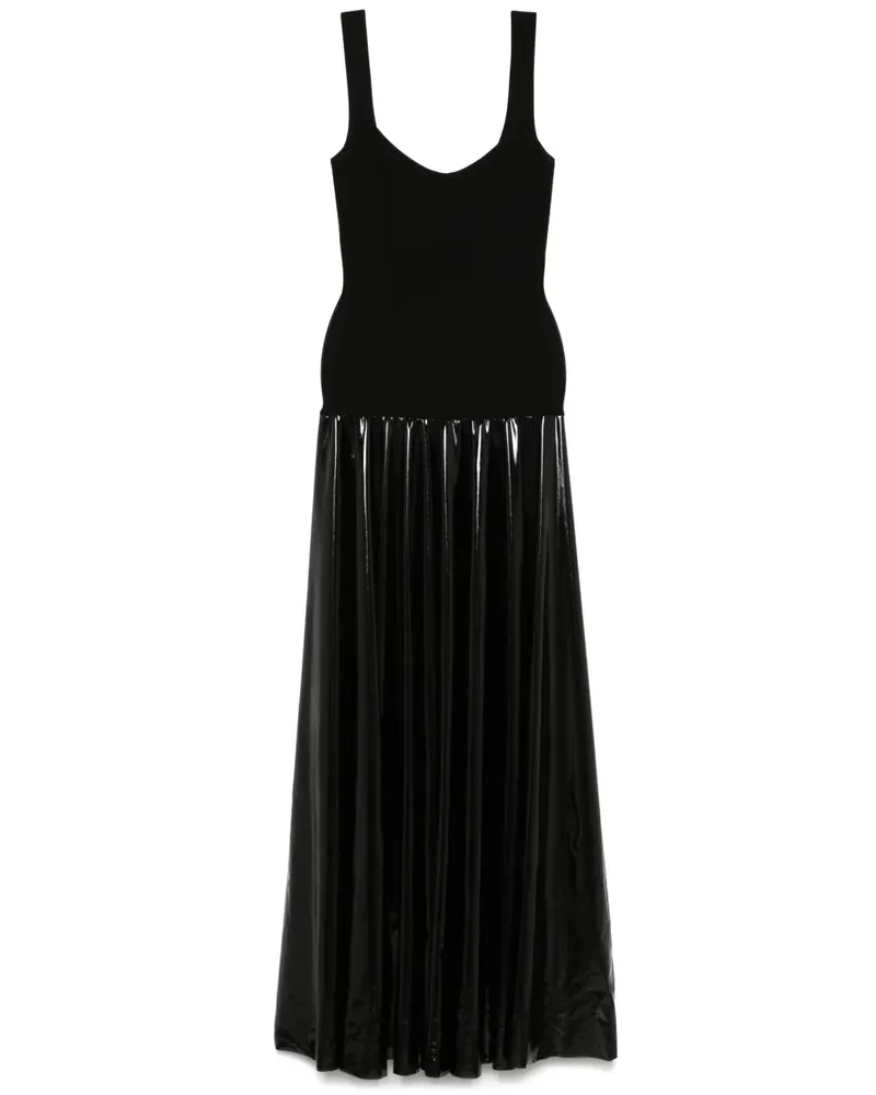 ATU Body Couture Abendkleid mit Einsätzen - Schwarz Schwarz