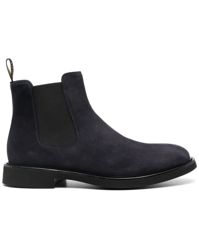 Doucal´s Slip-On-Boots aus Wildleder - Blau Blau
