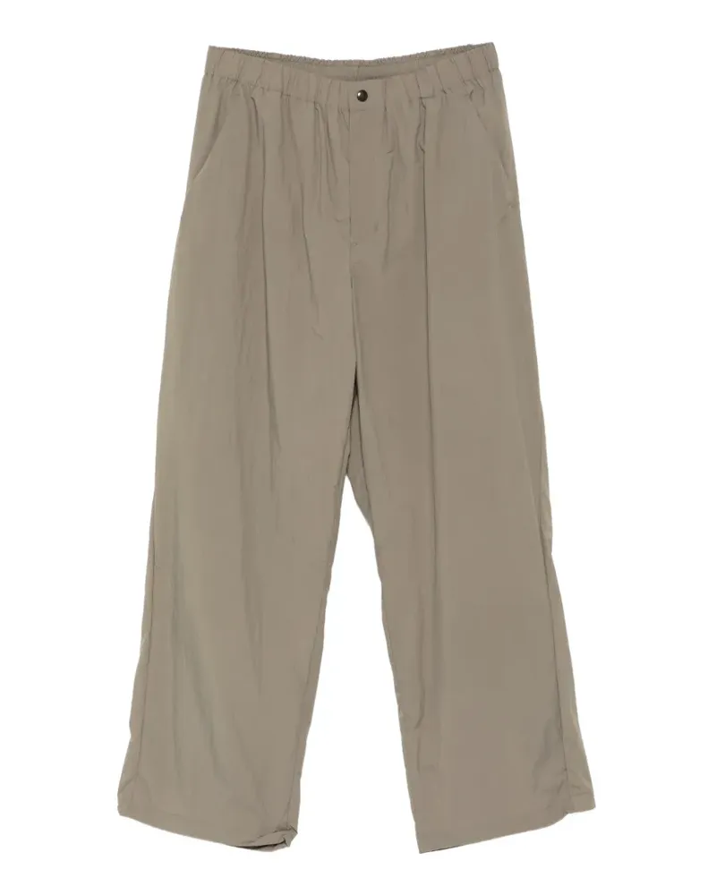 Goldwin drawstring wide-leg trousers - Nude Nude