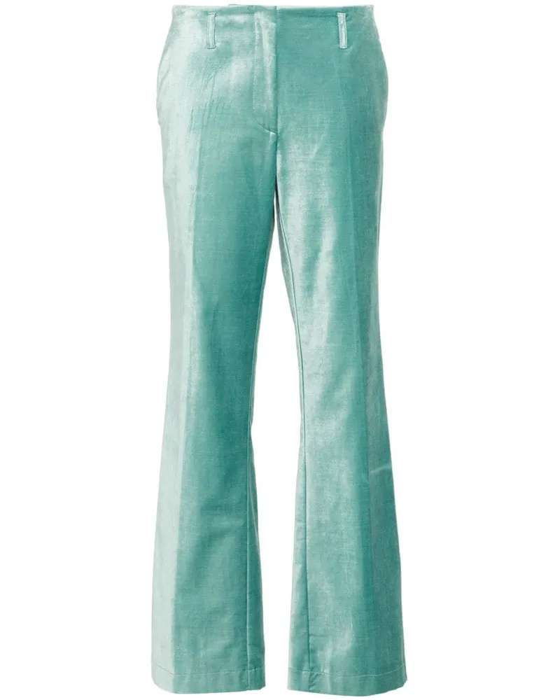 forte_forte Hose mit geradem Bein - Blau Blau