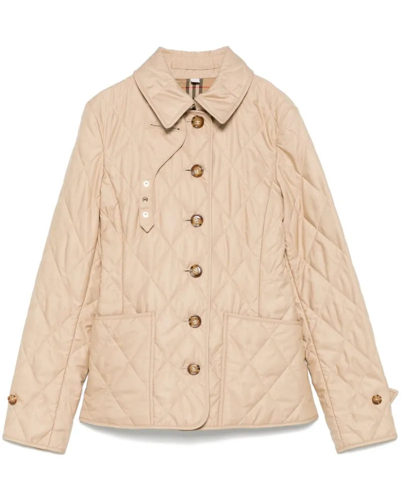 Burberry Jacke mit Rautensteppung - Nude Nude