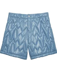 MSGM Gesteppte Shorts Blau