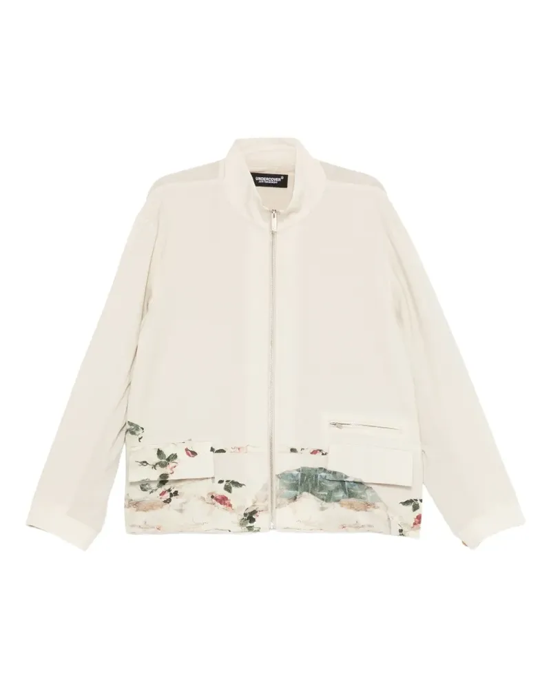 Undercover Jacke mit Blumenprint - Nude Nude