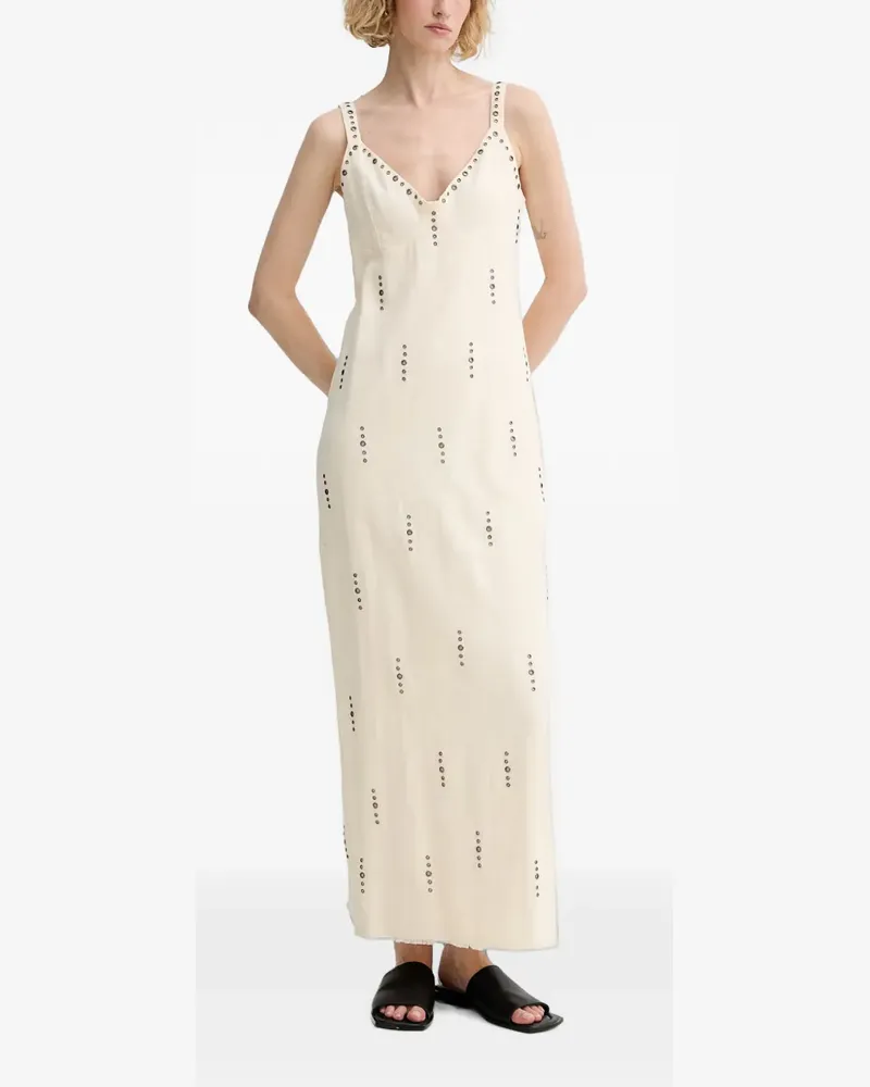 Rag & Bone Aubrey adjustable-strap maxi dress - Nude Nude