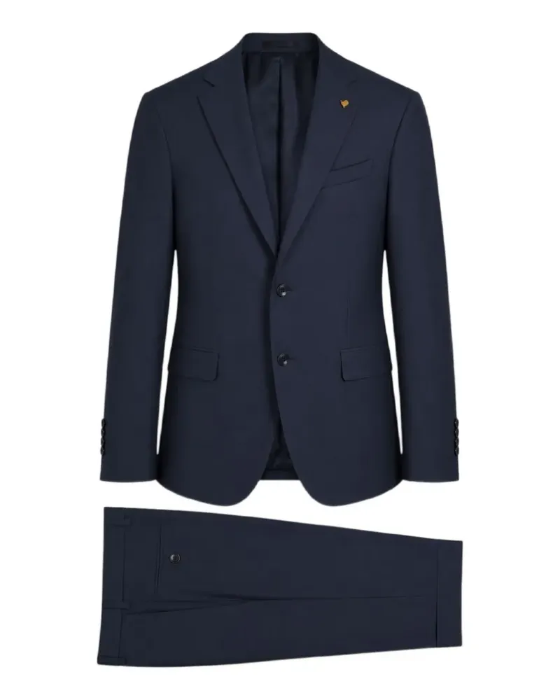 Sartoria Latorre single-breasted notched-lapels suit - Blau Blau