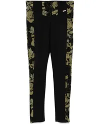 Liu Jo Leggings mit Blumen-Print Schwarz