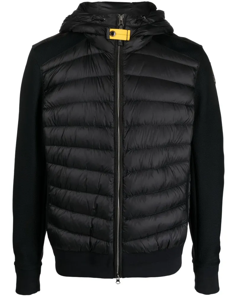 Parajumpers Gefütterte Kapuzenjacke - Schwarz Schwarz