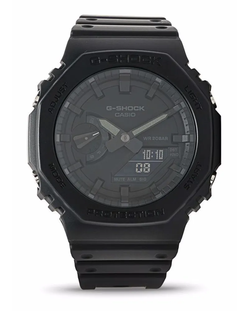 Casio GA-2100-1A1ER digital 50mm - Schwarz Schwarz