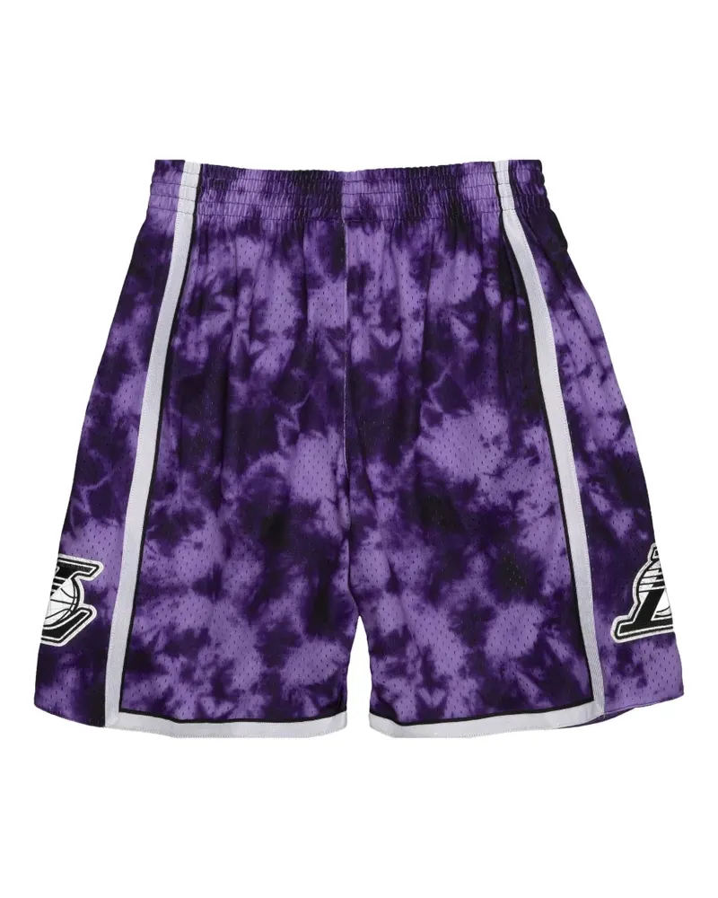 Mitchell & Ness NBA LA Lakers 2009 Basketball-Shorts - Violett Violett