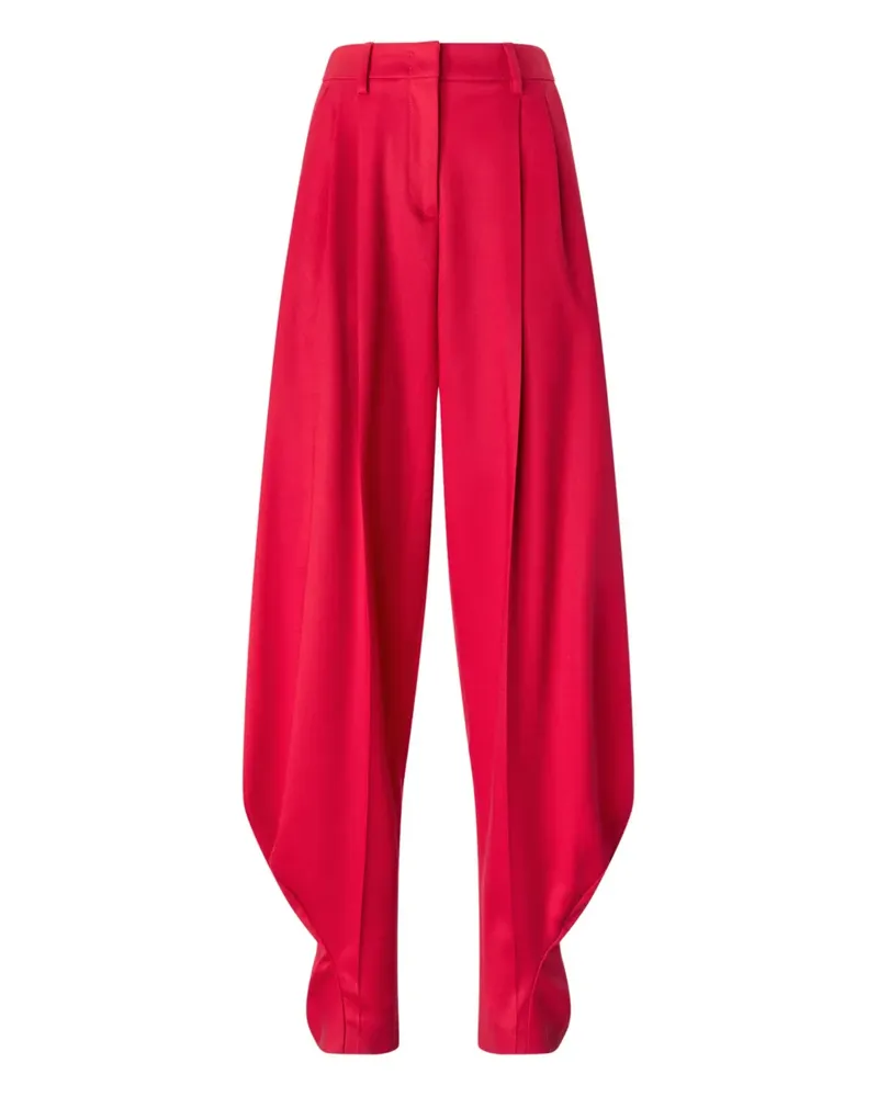 Genny Plissierte Hose - Rot Rot
