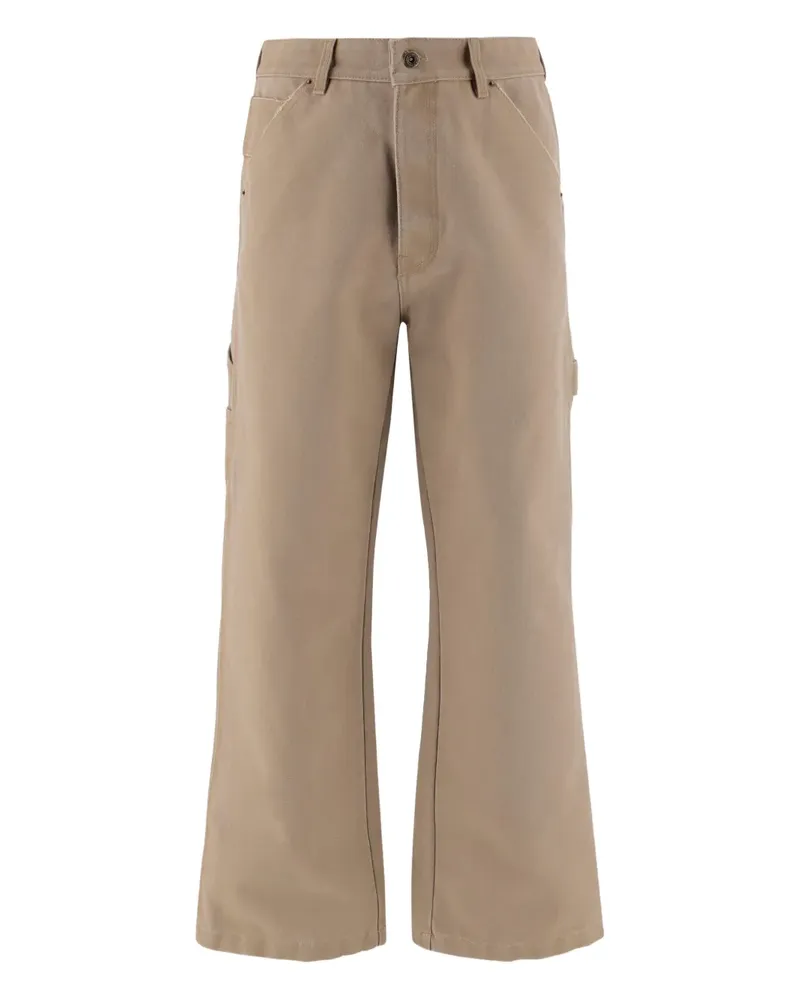WE 11 DONE Hose mit mehreren Taschen - Nude Nude