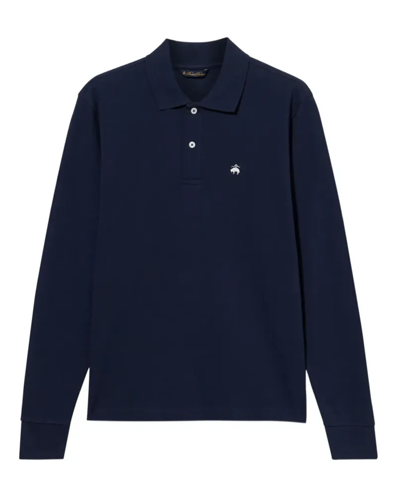 Brooks Brothers piqué cotton polo shirt - Blau Blau