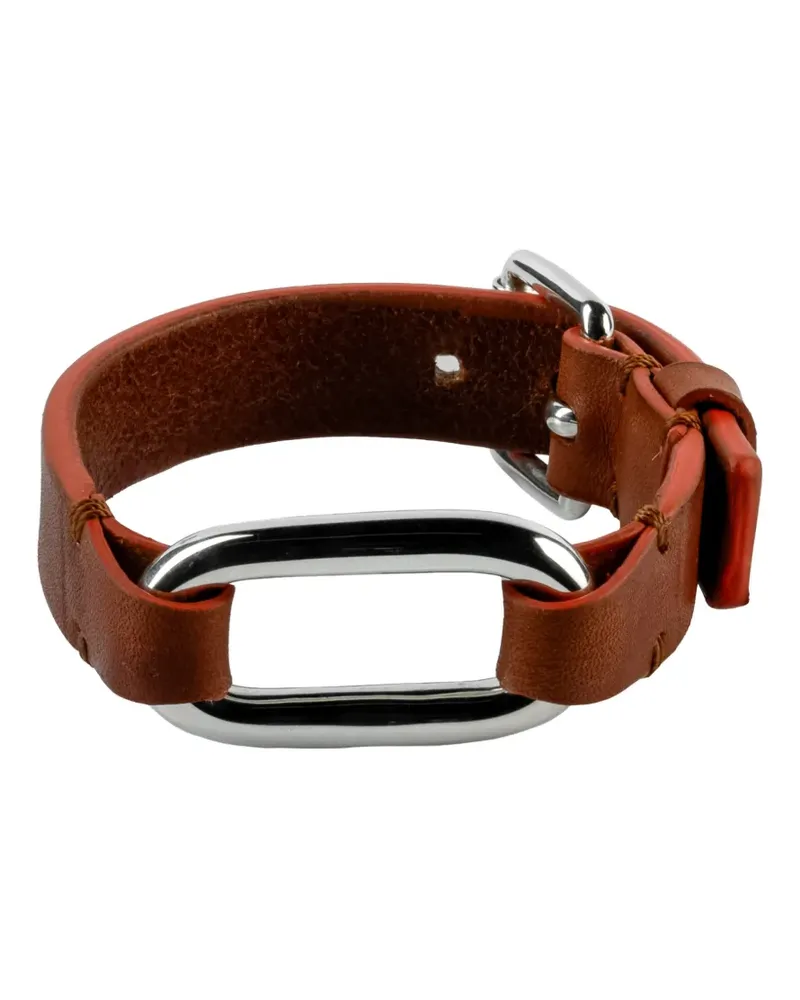 Parts Of Four sterling silver Link Gauntlet bracelet - Braun Braun