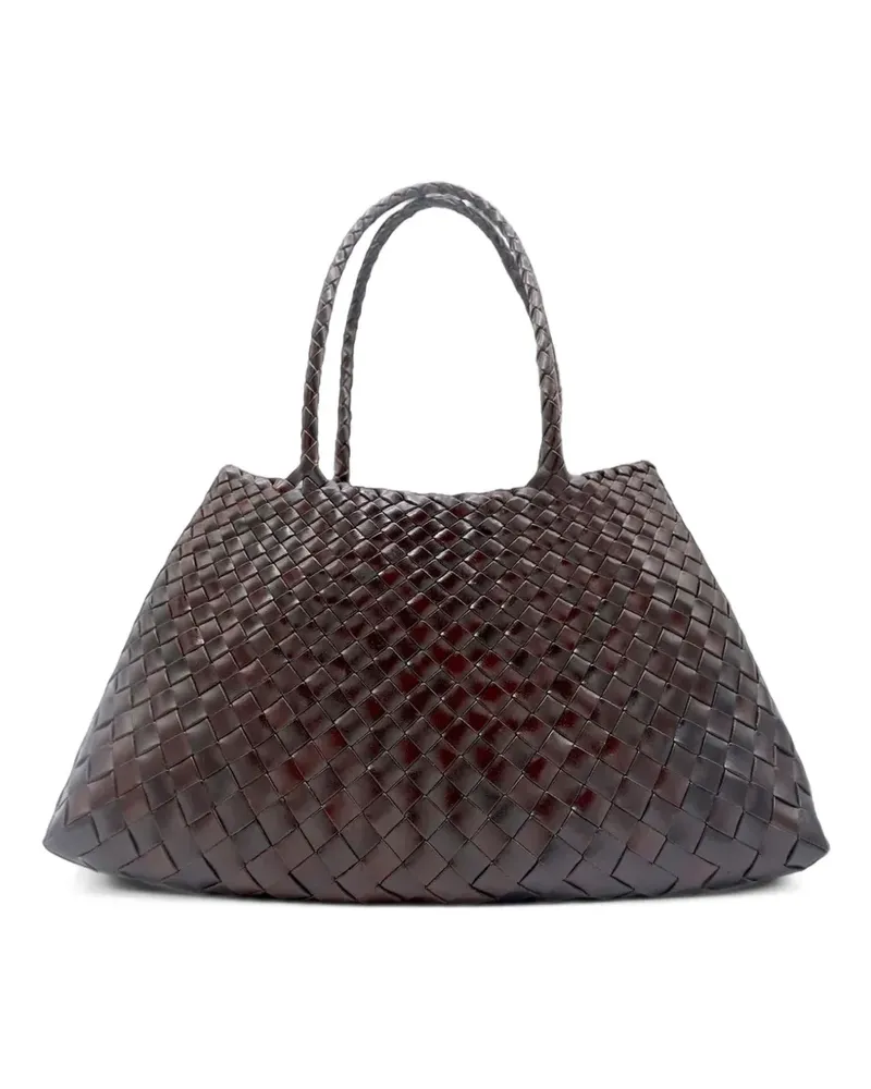 Dragon Diffusion Große Santa Croce Schultertasche - Braun Braun
