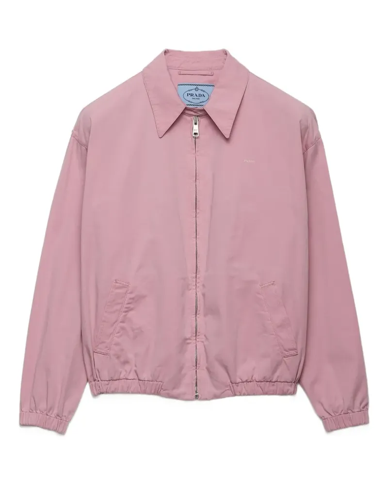 Prada Jacke mit eingefassten Taschen - Rosa Rosa