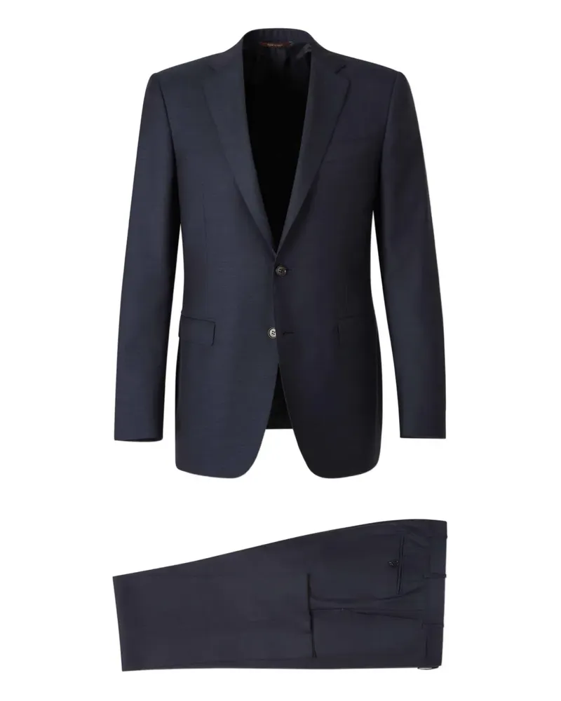 Canali Anzug mit fallendem Revers - Blau Blau
