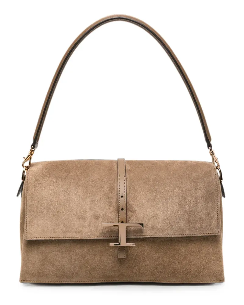 TOD'S T Timeless shoulder bag - Braun Braun