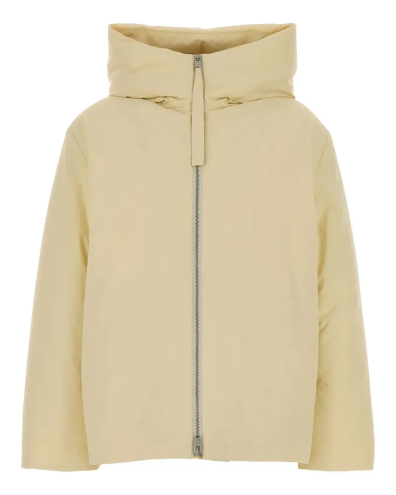 Jil Sander hooded puffer jacket - Nude Nude